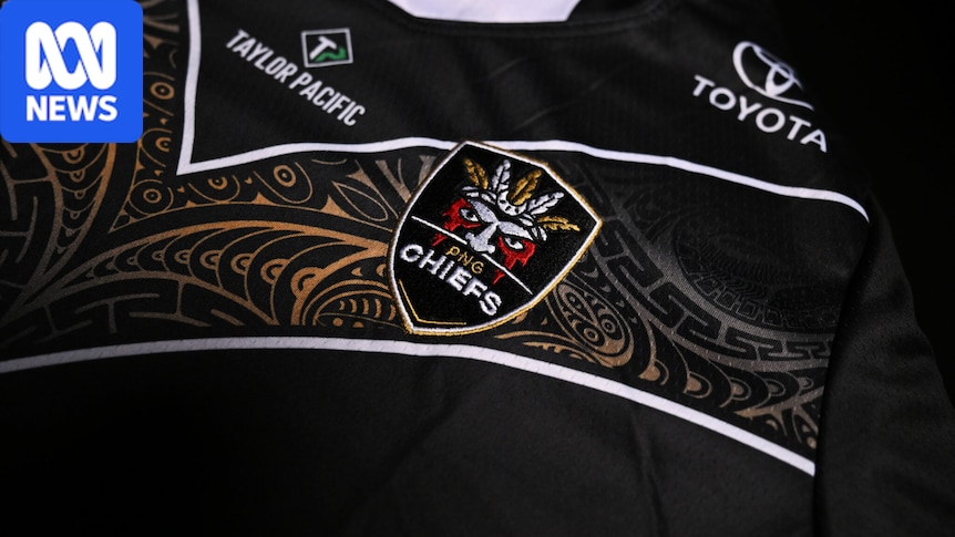 PNG Chiefs unveil logo and jersey ahead of planned 2028 NRL debut