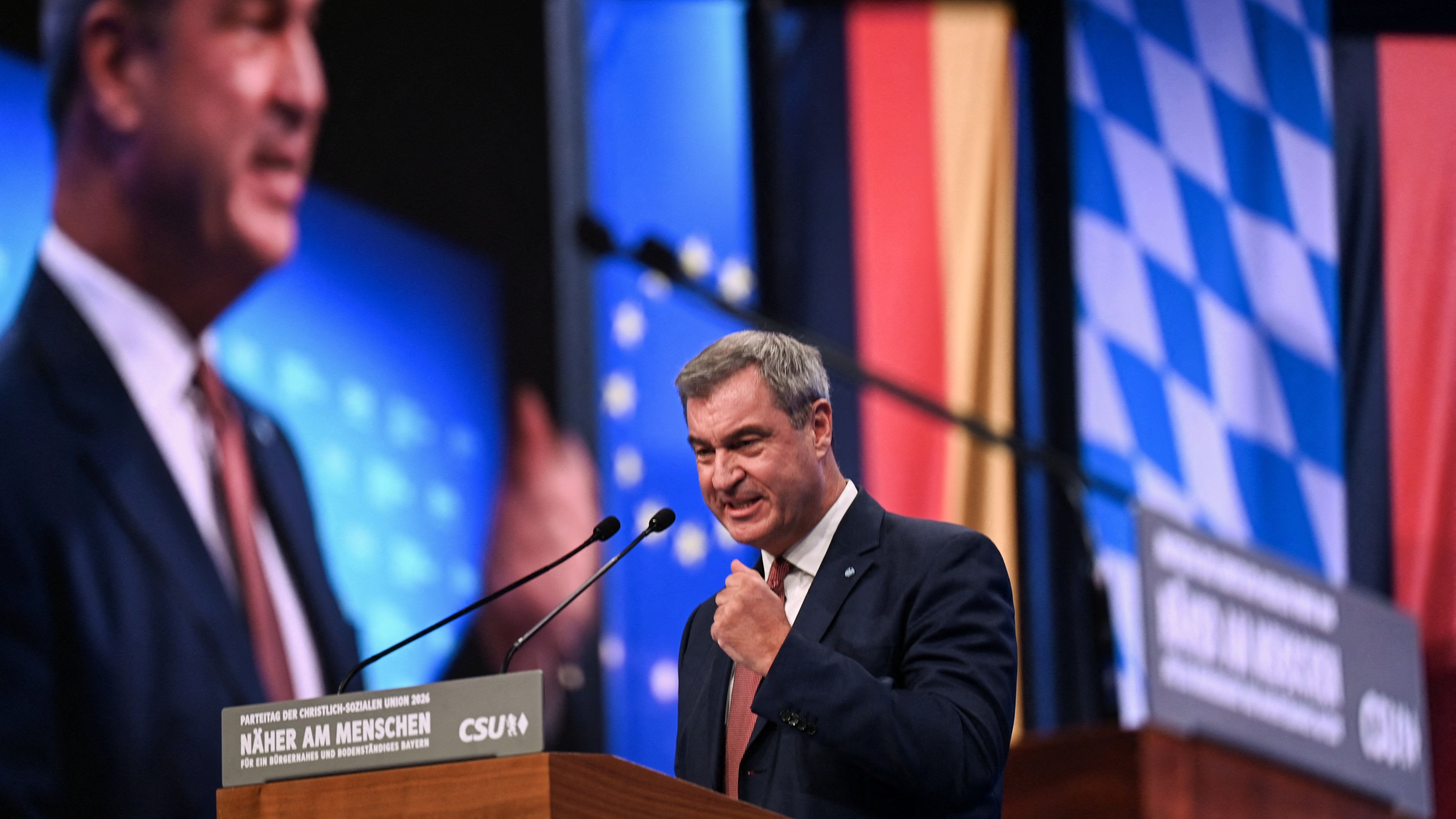 Söder Takes Aim at AfD and Left Party at CSU Congress Opening