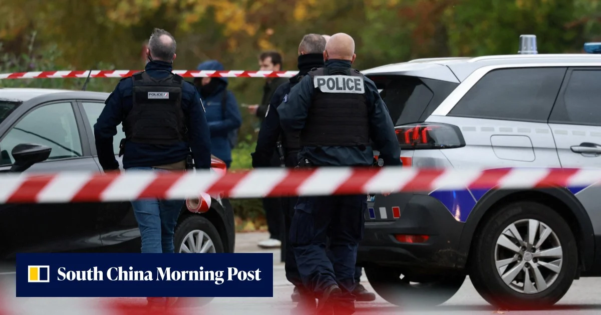 Macron calls deadly Paris-suburb shooting a racist terrorist attack