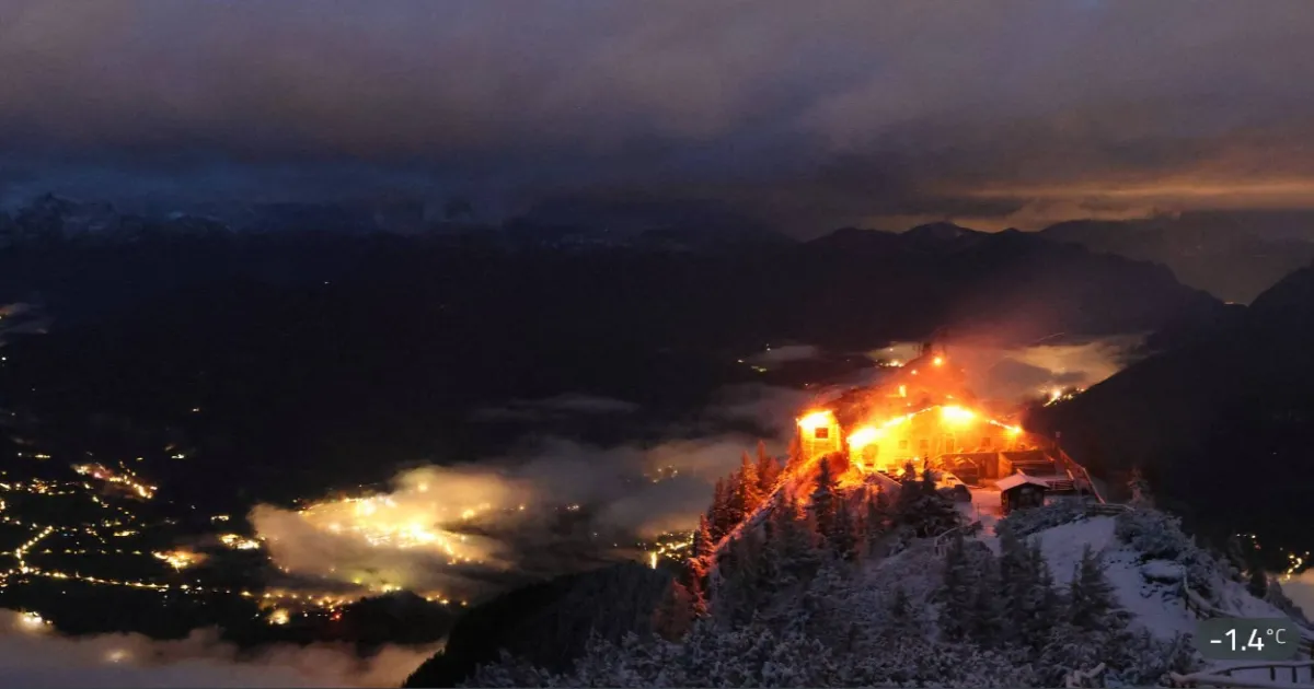 Fire breaks out at Hitler’s Eagle’s Nest as German police detain suspect