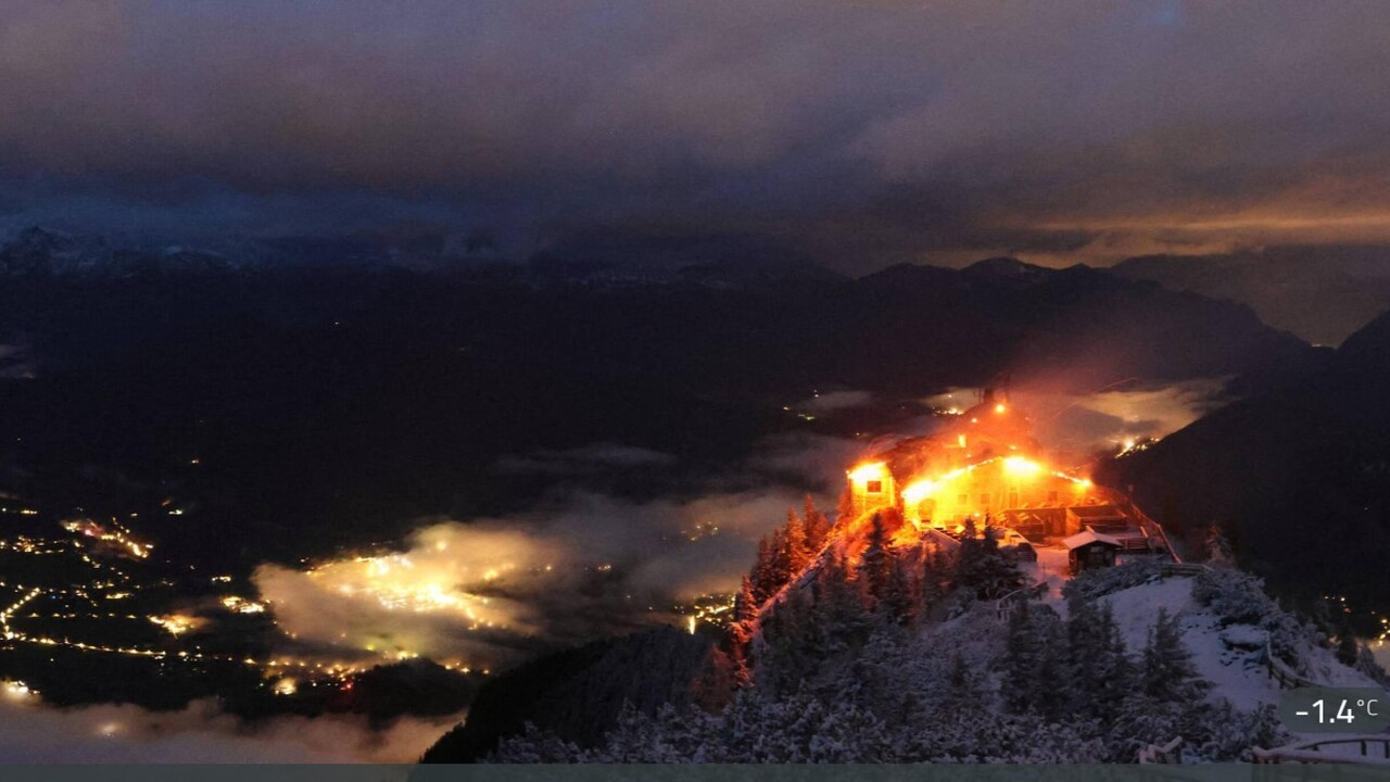 ANSA reports fire at Hitler’s “Eagle’s Nest”; one person detained