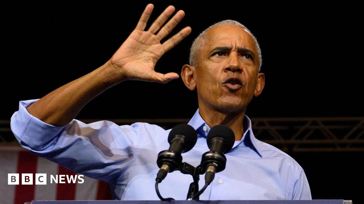 BBC News: Obama campaigns for Democrats and criticizes Trump ahead of midterm elections