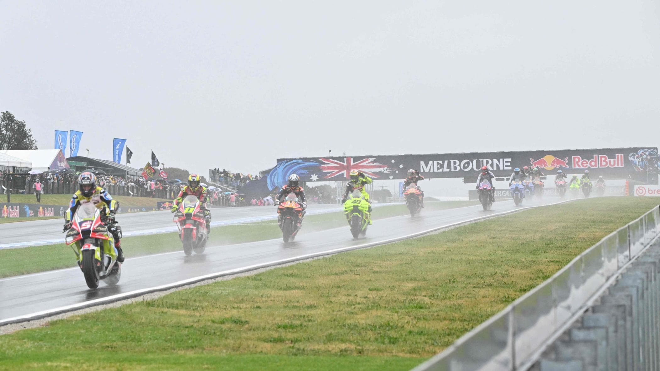 Cancellata la gara di MotoGP in Australia a causa del maltempo