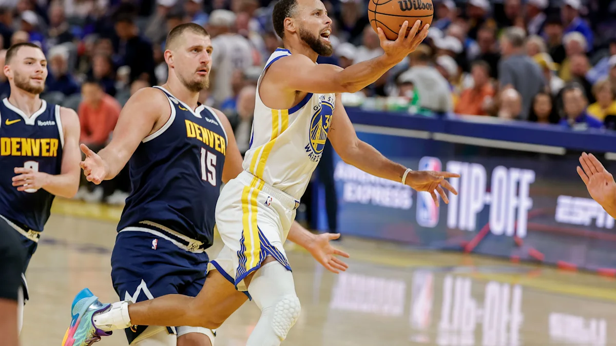 Yahoo Sports reports Warriors-Nuggets NBA matchup for Monday night