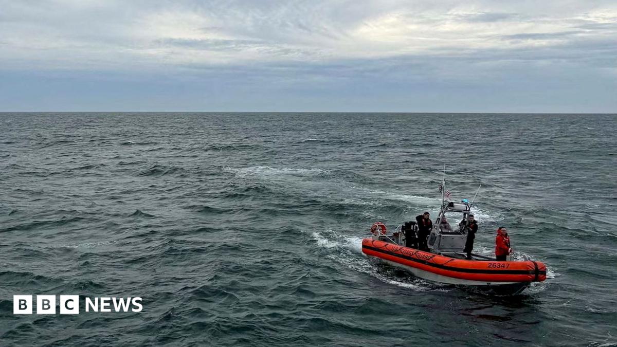BBC News: six passengers presumed dead after aircraft disappears off the US coast