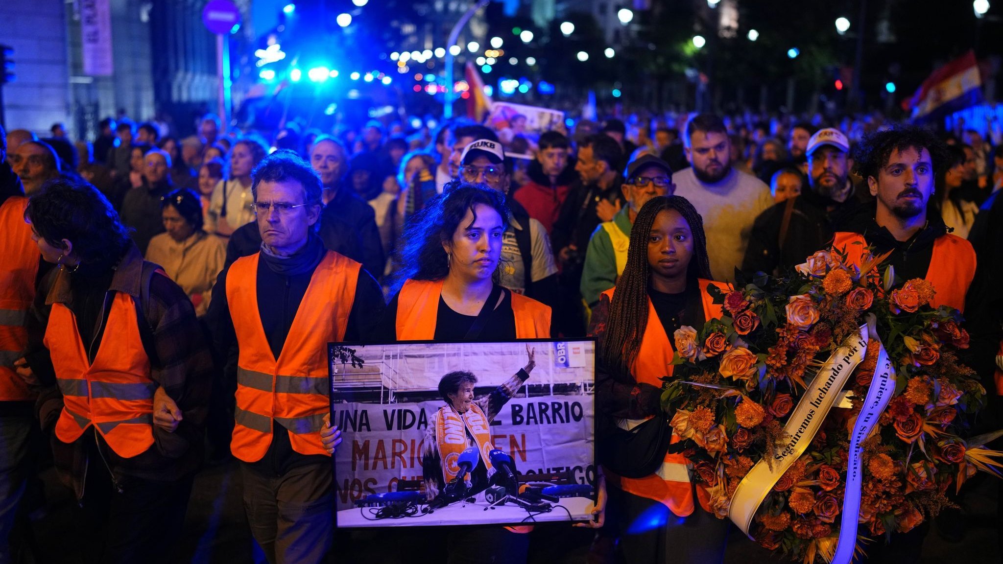 Maricarmen Abascal’s death reignites protests over Spain’s housing crisis